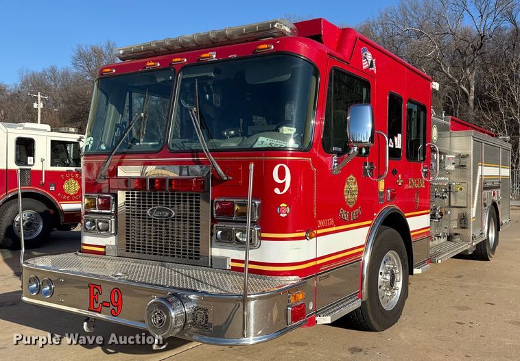 2001 Spartan pumper fire truck - EG7984