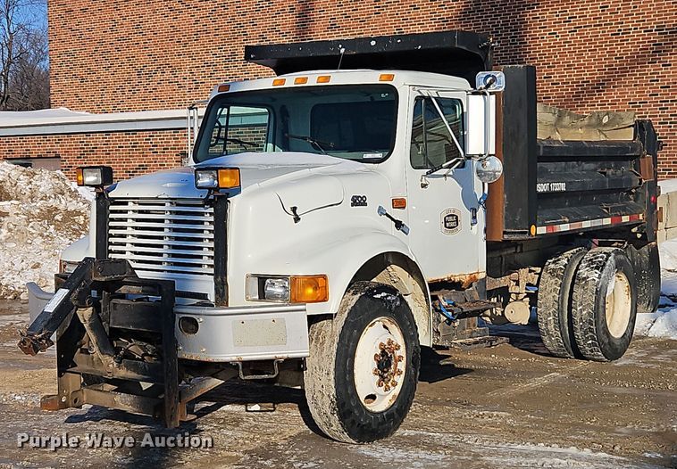 2000 International 4700 dump truck - EI8791