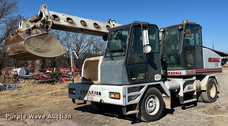 2000 Gradall XL 3100 wheeled excavator - ER4809