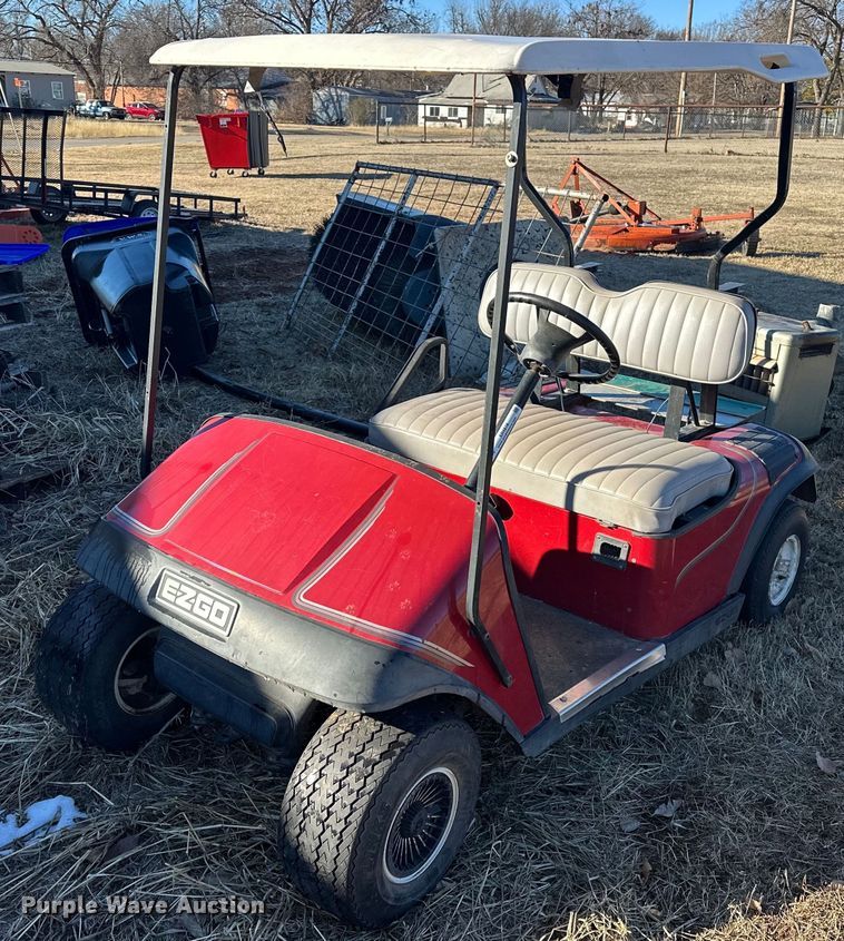 E-Z-Go Golf Cart For Sale | Purple Wave Auction