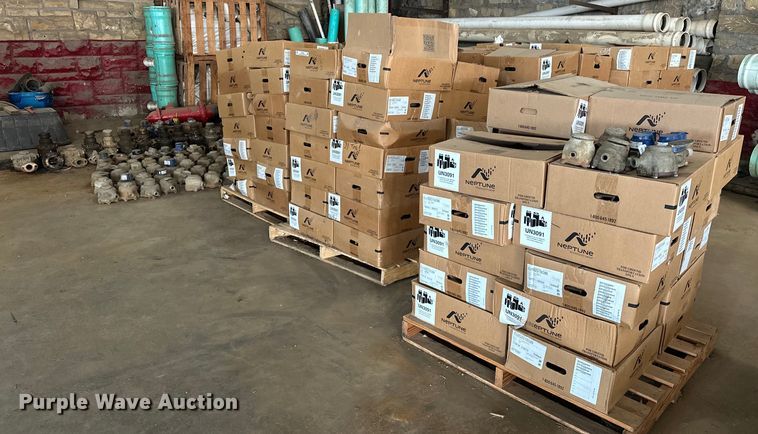 Approximately 1,237 brass water meters - ER4852