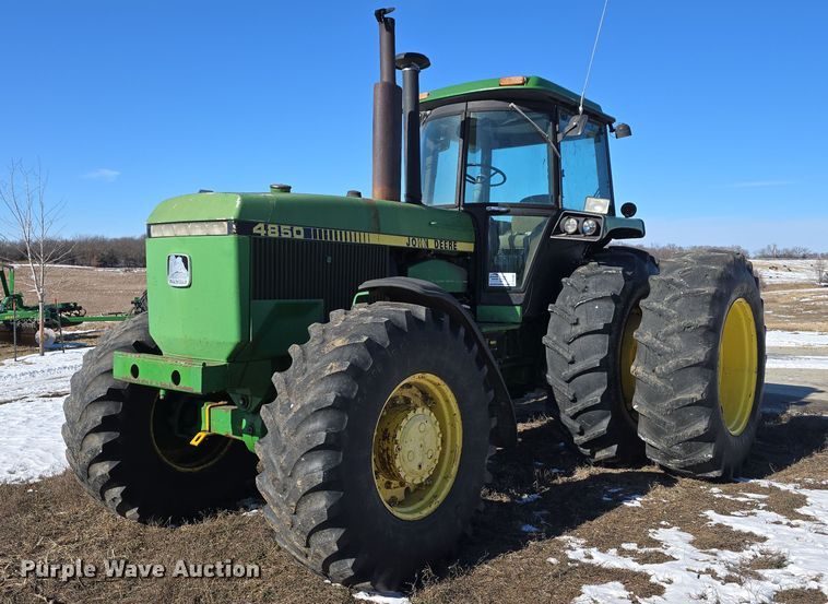 1983 John Deere 4850 MFWD tractor - DW3062