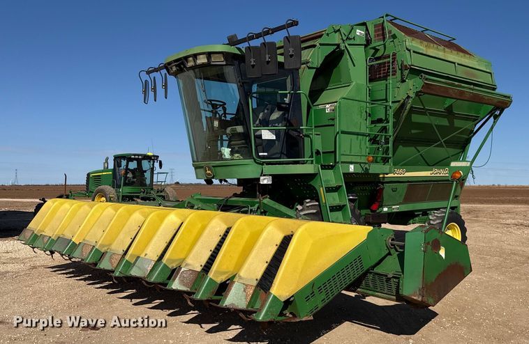 2005 John Deere 7460 cotton stripper - EJ3452