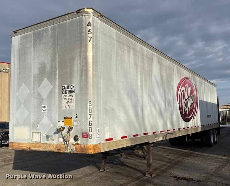 1998 Fruehauf dry van trailer - DM5519