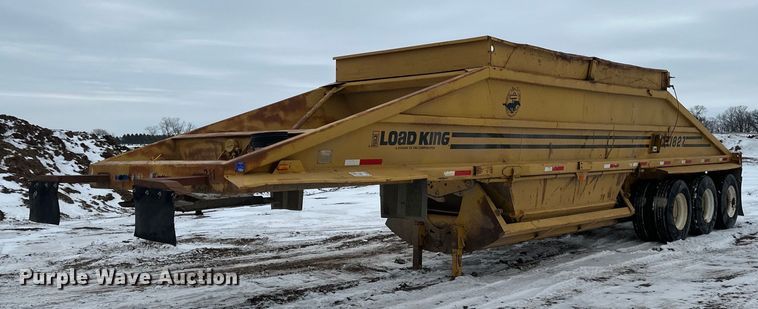 1983 Load King 1827 bottom dump trailer - DN0957