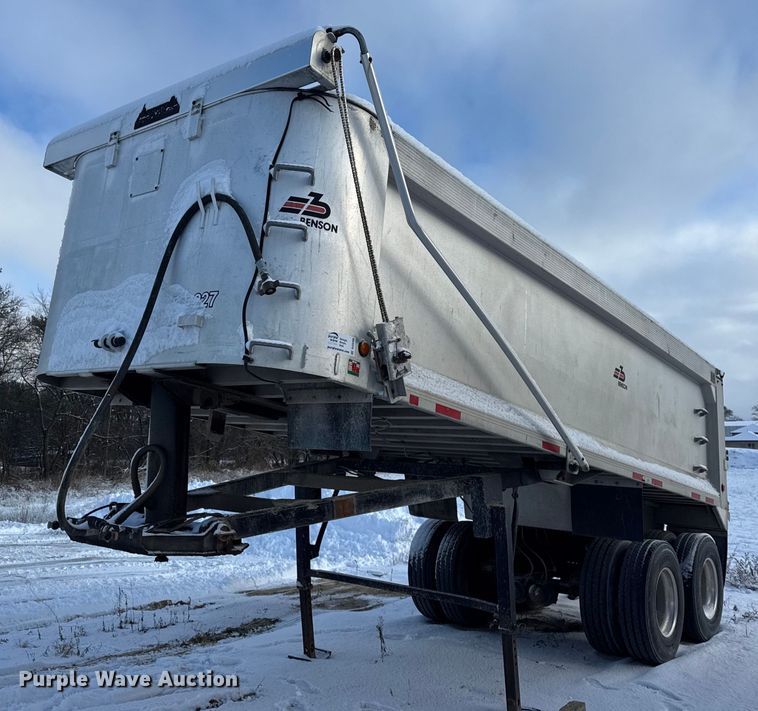 1997 Benson  end dump trailer - DU3289