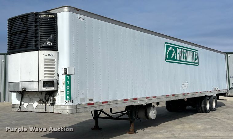 2009 Wabash refrigerated van trailer - EK2546