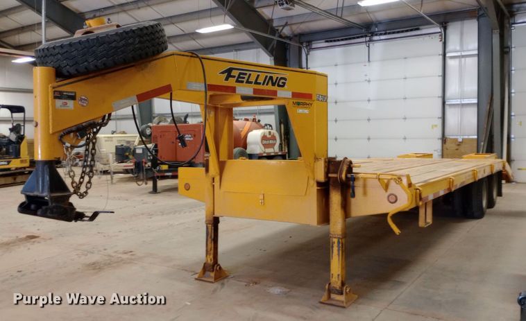 2013 Felling FT-20-2 equipment trailer - EO0507