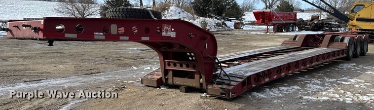 1995 Fontaine 503 T1C NGB lowboy equipment trailer - LH9432