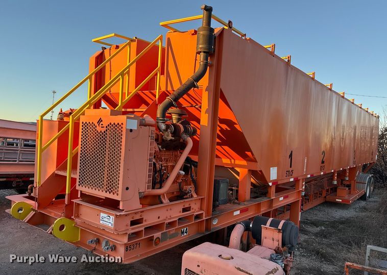 2014 Keystone MSB-3000 frac sander trailer - DJ0887