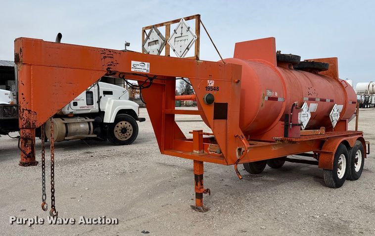 2004 Shop built acid tank trailer - DJ0894