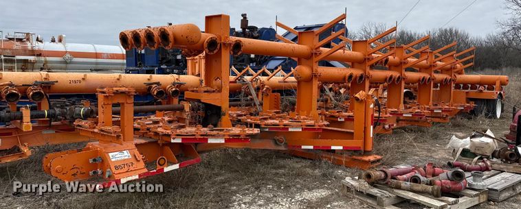 2014 Fortune Homes Corp MTA-42S-12P-3L-001 frac manifold trailer - DJ0906