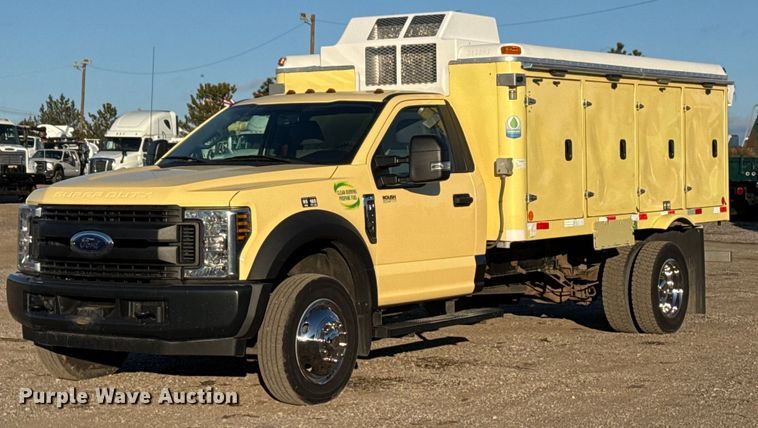 2019 Ford F550 refrigerated truck - EG2496
