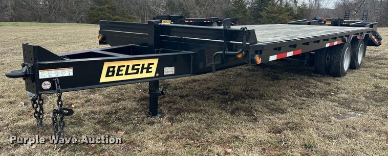 2023 Belshe DT255 equipment trailer - EK0337