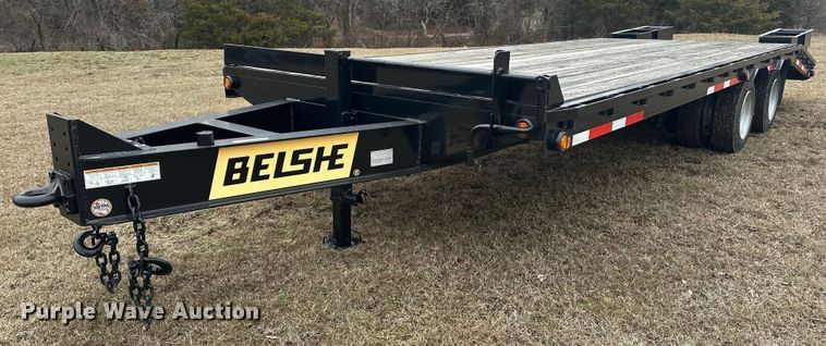 2023 Belshe DT255 equipment trailer - EK0338
