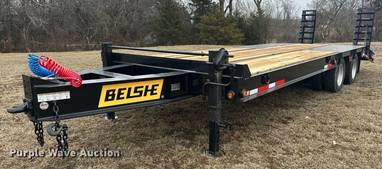 2023 Belshe T10-40 equipment trailer - EK0339