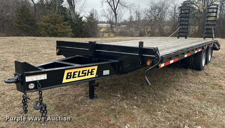 2023 Belshe DT255 equipment trailer - EK0340