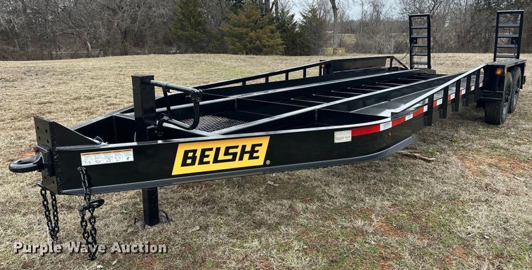 2024 Belshe BF10T-2EP equipment trailer - EK0343
