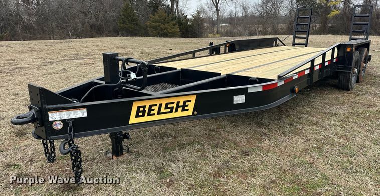 2023 Belshe BF10T-2EP equipment trailer - EK0344