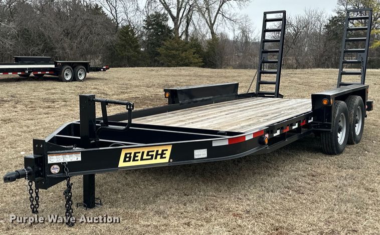 2023 Belshe WB14 equipment trailer - EK0348