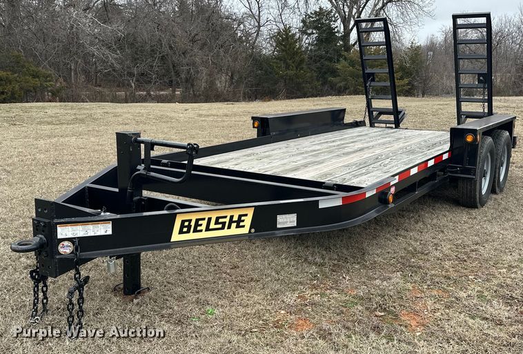 2023 Belshe WB14 equipment trailer - EK0351
