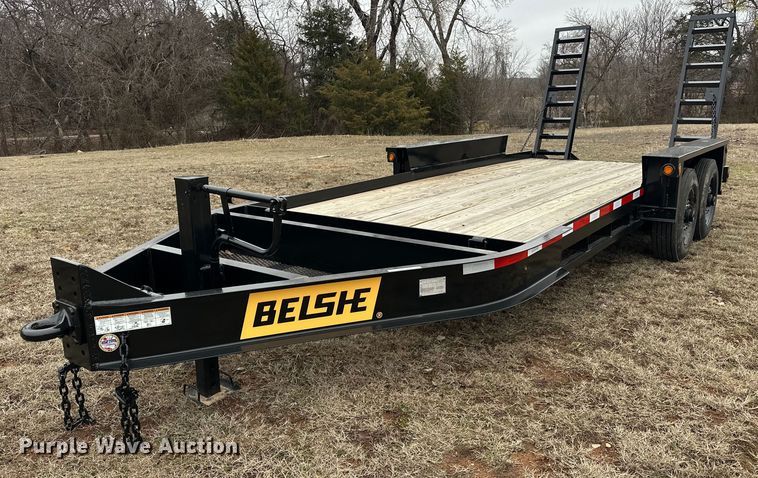 2024 Belshe WB16MAX equipment trailer - EK0352