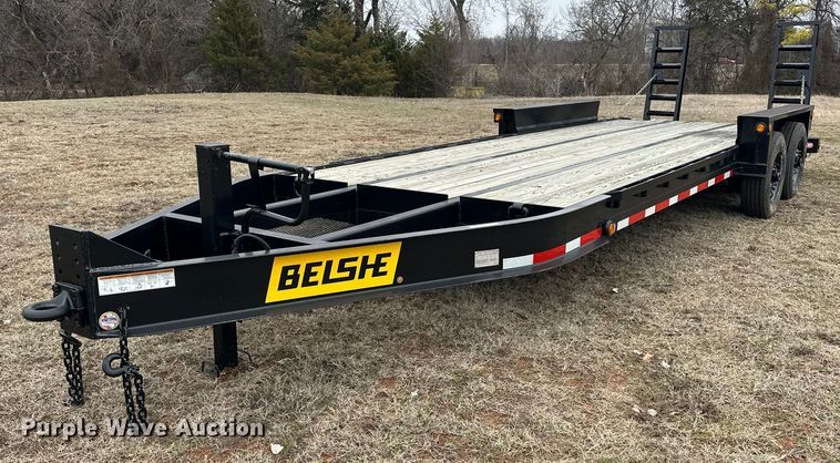 2023 Belshe BF10T-2EP equipment trailer - EK0353
