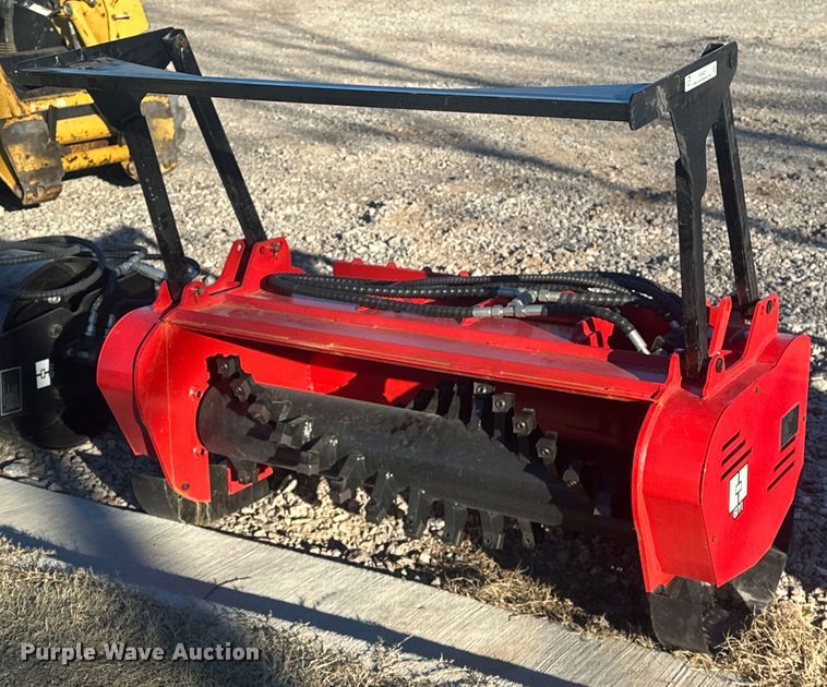 2024 GIYI Mulcher 48" W skid steer mulcher - ER4923