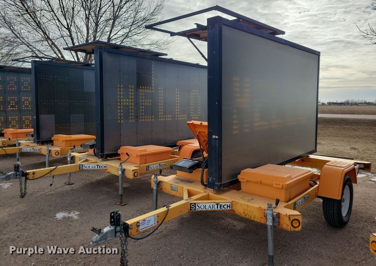 (2) message board trailers - DN3674