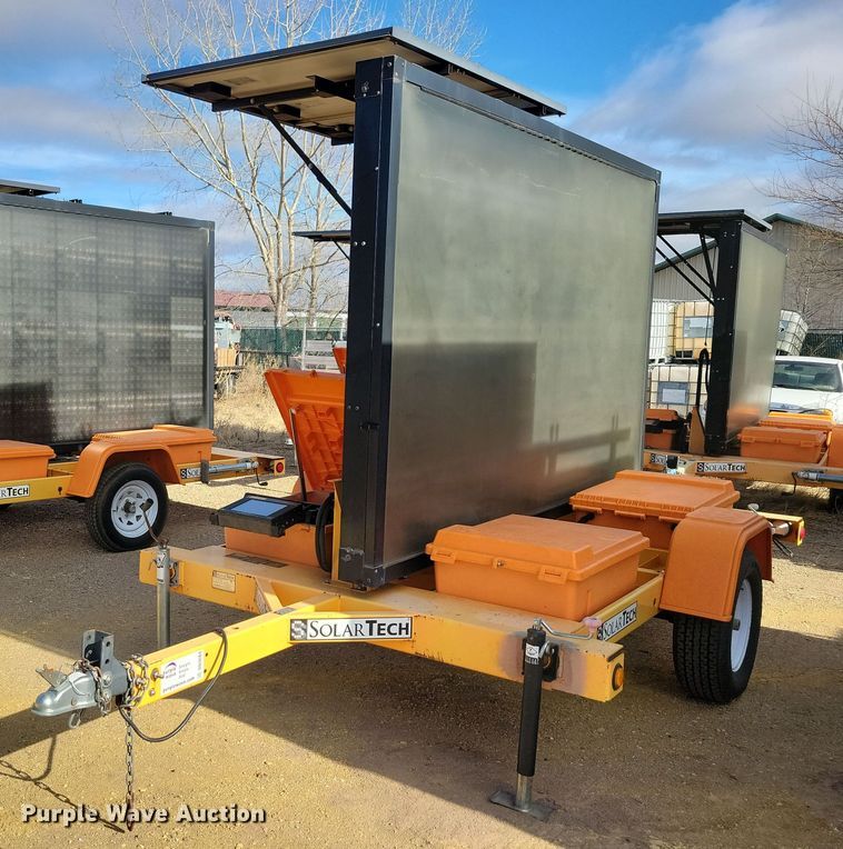 (2) message board trailers - DN3684