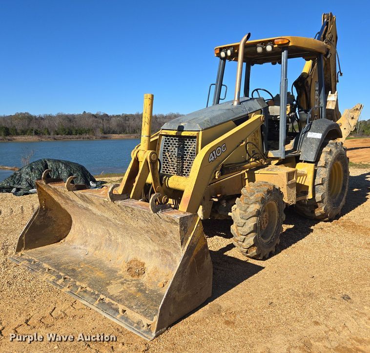 2007 John Deere 410G backhoe - DW1795
