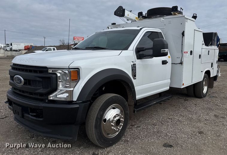 2022 Ford F550 utility / service truck - EG2490
