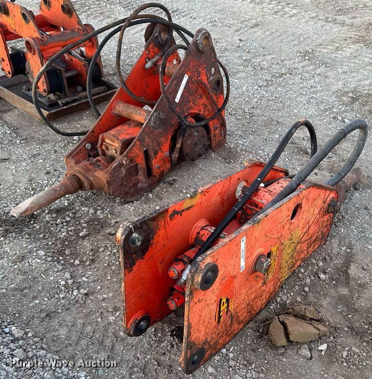 (2) NPK Construction Equipment H-4XE breakers - EG7160