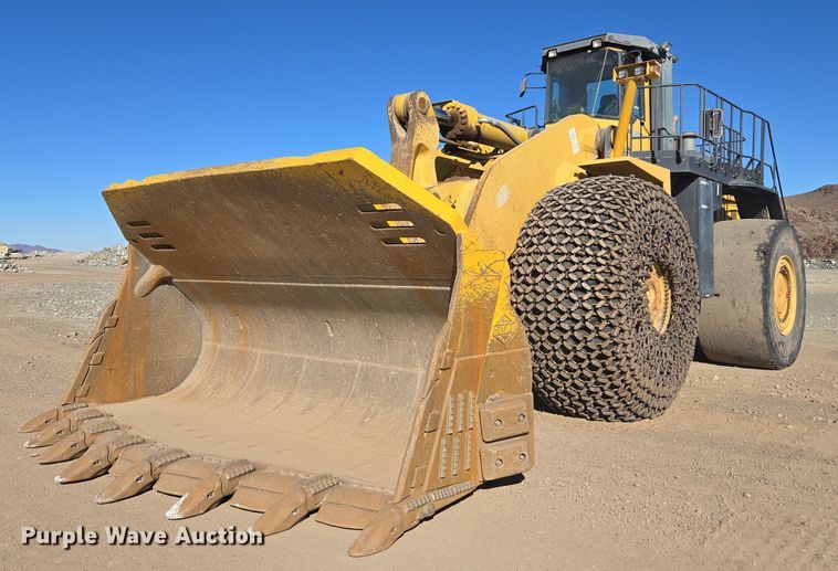 2009 Komatsu WA900-3E0 wheel loader - EI4112