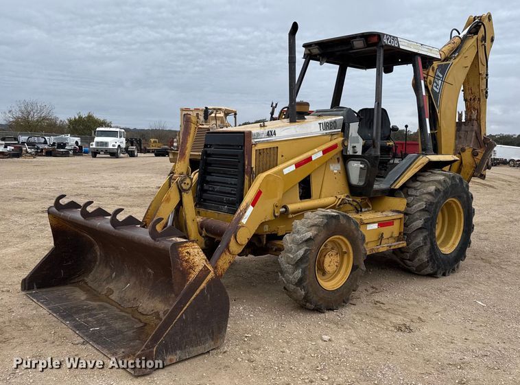 1996 Caterpillar 426B backhoe - EJ3334