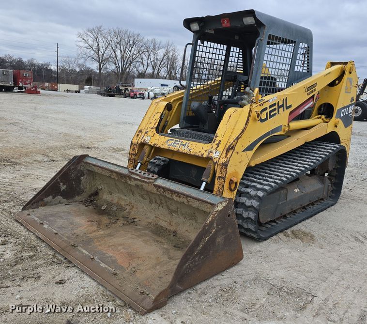 2009 Gehl CTL85 tracked skid steer loader - LX9033