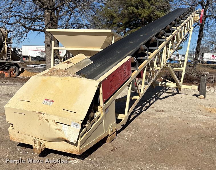 Excel radial stacking conveyor - OK9530