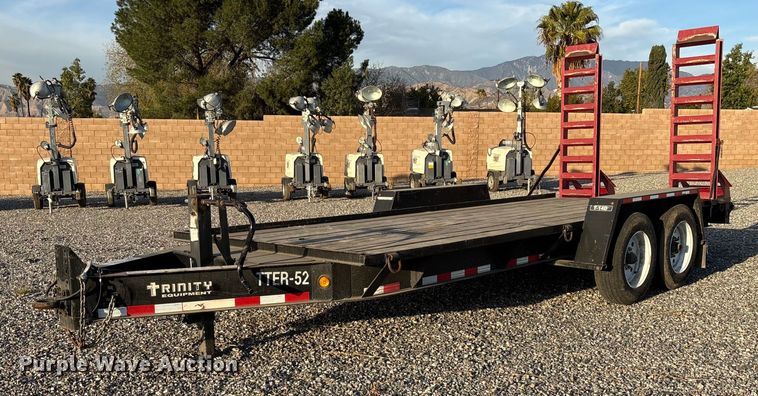 2020 Monroe Towmaster T-14D equipment trailer - YA0165