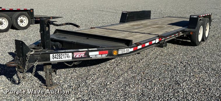 2020 Monroe Towmaster tilt deck utility trailer - YA0251