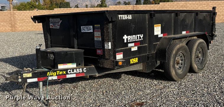 2022 Big Tex 10TS-12BK7SIR dump trailer - YA0257