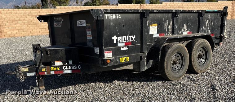 2022 Big Tex 10SR-12 XL K7SIR dump trailer - YA0258
