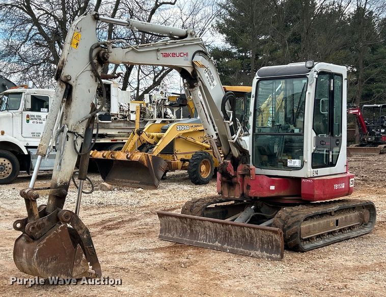 2014 Takeuchi TB153FR mini excavator - DW3252