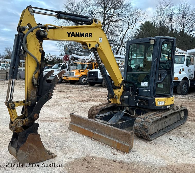 2018 Yanmar VIO50-6A mini excavator - DW3289