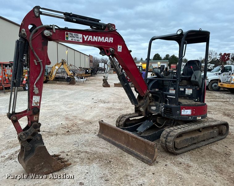 Yanmar VIO35-6A mini excavator - DW3363