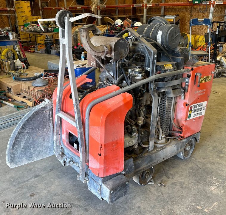 Husqvarna FS6600D concrete saw - DW3366
