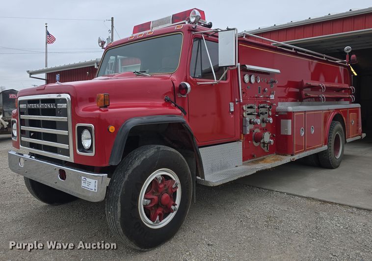 1982 International S1900 pumper fire truck - DO7766