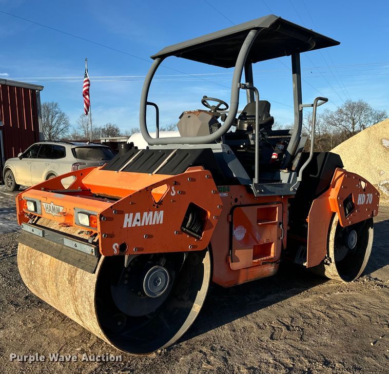 2006 Hamm HD70 double drum vibratory roller - EN5071