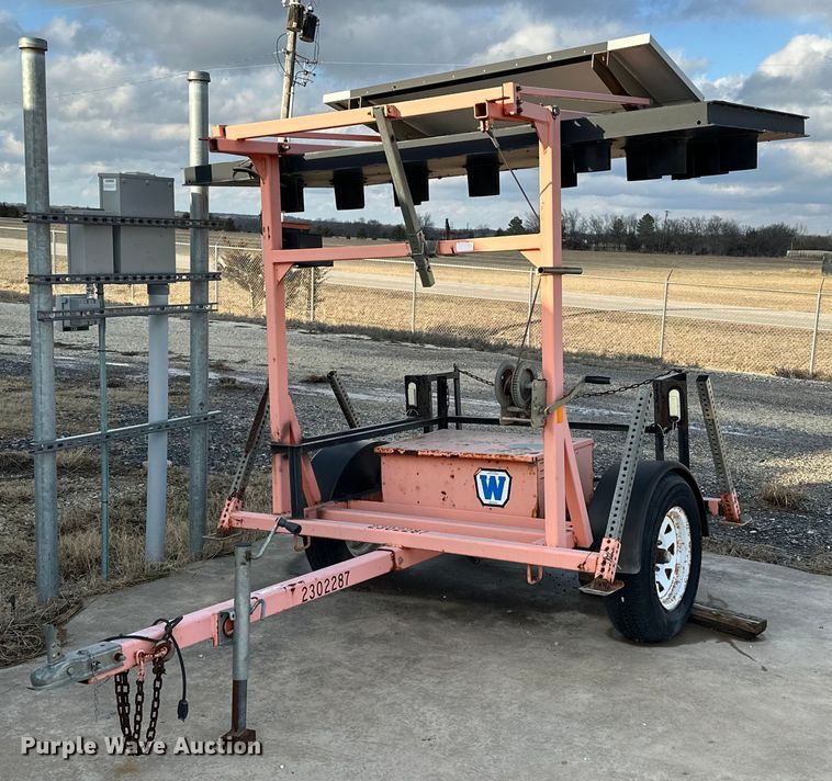 Wanco arrow board trailer - ER4902