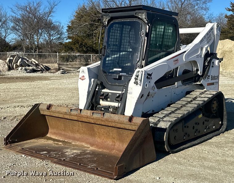 2014 Bobcat T870 tracked skid steer loader - ER4919