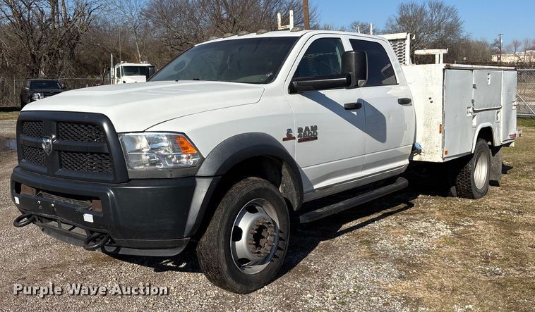 2014 Dodge Ram 4500 Crew Cab utility / service truck - EY9873